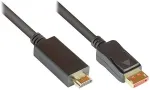 Alcasa Good Connections Kabel DP1.4-St.-HDMI2.0-St. schwarz 5m