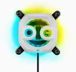 CORSAIR K Hydro X Series XC7 RGB PRO Water Block Copper Nickel Nylon White Socket AM4
