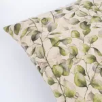 Home4you Padi HOLLY 45x45cm lukuga, papli lehed, kangas 80% puuvill, 20% pol&uuml;ester, kangas 352