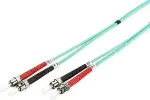 Digitus LWL Patchkabel ST -> ST 2.00m Multimode Duplex OM3
