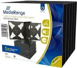 Toorikud MediaRange CD-Leerh&uuml;lle f&uuml;r 4 Dics 22mm schwarzes Tray 5pcs