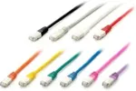 Equip Patchkabel Cat6 S/FTP 2xRJ45 10.00m grau LSZH Polybeutel