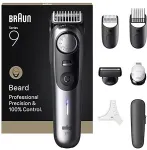 Pardel Braun BeardTrimmer 9 BT9520 beard trimmer Battery 52 2 cm Wet & Dry Black, Grey