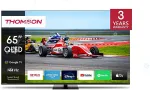 Teler Thomson Q70 Series 65\" QLED GOOGLE TV filigranes Rahmen-design 165.1 cm (65") 4K Ultra HD Smart TV Wi-Fi Black 350 cd/m&sup2;