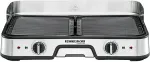 ROMMELSBACHER electric grill BBQ 2025 (black/stainless steel, 2,000 watts)