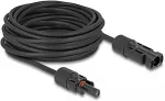 DeLOCK DL4 Solar Kabel 4 mm&sup2; Stecker zu Buchse 10 m schwarz