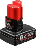 MILWAUKEE M12B6 12V / 6,0 Ah Li-Ion Battery