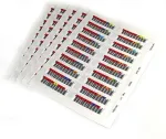 Quantum series 000101-000200 - Strichcodeetiketten (LTO-6) (Packung mit 100)