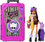 Mattel Monster High Skulltimate Secrets Cabin Slay-cation Playset, Clawdeen Wolf Doll and Accessories