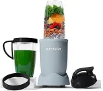 Nutribullet PRO Blender NB907MASL (blue-grey, 900 watts, 0.9 liters)