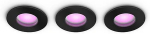Philips by Signify Philips Hue White & Color Ambiance Xamento Deckenspot Einbauspot sw &bull; 3er Pack