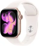 APPLE Watch Series 11 GPS + Cellular 42mm Rose Gold alumiiniumkorpusega ja Light Blush spordirihmaga - S/M