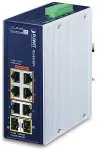 Planet t&ouml;&ouml;stuslik 4-pordiline GE 802.3at + 2 GE + 2 100/1000X SFP l&uuml;liti