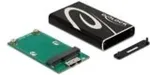 DeLOCK Externes Geh&auml;use SuperSpeed USB f&uuml;r mSATA SSD