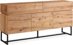 Home4you Kummut BYRON 160x41xH80cm, tamm