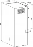 &Otilde;hupuhasti AKPO WK-4 CUBERA WL BLACK MAT T520 M3 hood / BLACK ALUMINIUM FILTER