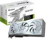 Videokaart GigaByte AORUS GeForce RTX 5080 MASTER ICE 16G Graphics Card - 16GB GDDR7, 256bit, PCI-E 5.0, 2805MHz Core Clock, 3 x DP 2.1a, 1 x HDMI 2.1b, NVIDIA DLSS 4, GV-N5080AORUSM ICE-16GD