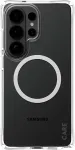 PANZERGLASS CARE by Samba Case Transparent w. White Qi Samsung New Galaxy S26 Ultra | PanzerGlass