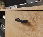 Cama MEBLE Cama TV stand SOHO 140 lefkas oak/black