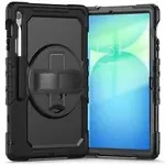 No name TECH-PROTECT SmartCase for Samsung Galaxy Tab S10 FE+ black (LT.SAMGTS10FEP.TP.S3-B)