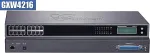 GRANDSTREAM GXW4216 - VoIP-Telefonadapter - 16 Anschl&uuml;sse - 10Mb LAN, 100Mb LAN, GigE Voice-/Faxkarte - 16 Analoge(r) Anschluss/Anschl&uuml;sse - 1U - Rack-montierbar (GXW4216)