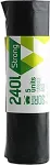 Sortex Pr&uuml;gikotid 240L, 50 mic, must, 5 tk , LDPE, 90 x 120 cm
