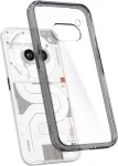 Spigen Kaitse&uuml;mbris Ultra Hybrid, Nothing Phone (2a) / Nothing Phone (2a) Plus, l&auml;bipaistev tumehalli &auml;&auml;rega,