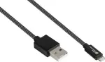 Alcasa Good Connections USB2.0 Kabel A-Lightning MFI schw. 0,5m