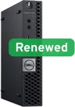 DELL Renewed Grade A | OptiPlex 7060 Micro | Intel Core i5 | i5‑8500T | 16 GB | SSD | 128 GB | Intel UHD Graphics 630 | Windows 11 Pro