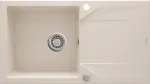 Deante 1-bowl granite sink with drainer