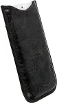 Krusell Kott Tumba, L Long, Apple iPhone 5 / 5C / 5S / SE (2016), naturaalsest nahast, must,