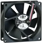 Inter-Tech Fan 80mm Bulk 80x80x25mm - 3 pin