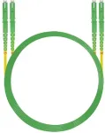 Helos 254650 InfiniBand/fibre optic cable 0.5 m E-2000 (LSH) E-2000/APC Yellow