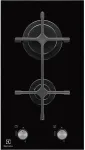 Pliidiplaat Electrolux EGC3322NVK Black Built-in 29 cm Gas 2 zone(s)