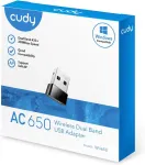 V&otilde;rgukaart CUDY WU650 network card WLAN 433 Mbit/s