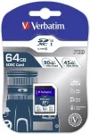 M&auml;lukaart VERBATIM SD Card 64GB SDHC PRO UHS-I Class 10