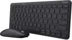 Klaviatuur Trust Lyra keyboard Mouse included Office RF Wireless + Bluetooth QWERTY English Black