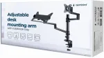 GEMBIRD DISPLAY ACC MOUNTING ARM/NB TRAY MA-DA-04