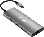 Equip Dock 9-1 USB-C->HDMI,GbE,2xUSB-A3.2,USB-C3.2,+ 0.25m