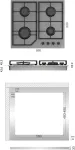 Pliidiplaat Kluge Gaasi KPG6030BG