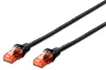Digitus CAT6 U/UTP PATCH CABLE PVC AWG 26/7 LENGTH 2M BLACK