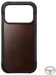 NOMAD Rugged Leather Case mobile phone case 16 cm (6.3") Cover Brown