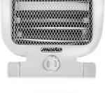 MESKO | Heater | MS 7710 | Halogen Heater | 800 W | Number of power levels 2 | White