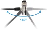 CONCEPTRONIC NBT Notebook Zahlenschloss Nano-Lock Dual 1.80m