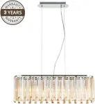 No name PENDANT LAMP DROPS 20031P 5X40W E14 STAČ