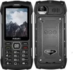 Mobiiltelefon EVOLVEO StrongPhone H1, IP68 resistant Dual SIM phone, 2.8" LCD, 5000mAh, Powerbank, black-gray