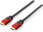 EQUIP HDMI HS Ethernet 2.0 18Gbps 4K/60Hz 1.00m rt/sw Polybeutel