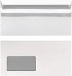 Herlitz Briefumschlag DL selbstklebend m.Fenster 25er Pack