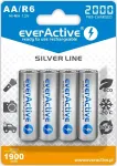 EverActive Rechargeable batteries Ni-MH R6 AA 2000 mAh Silver Line