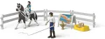 SCHLEICH Horse Club Kim's vaulting set
